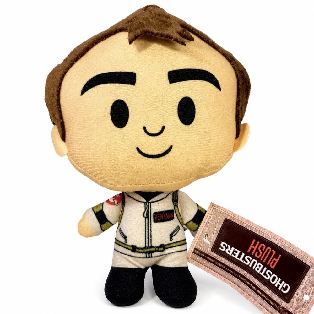 Ghostbusters Peter Venkman Chibi Plush 7" Toy Factory 2022 Stuffed Doll NWT